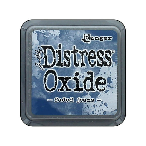 Tim Holtz Distress Oxides Ink Pad-Faded Jeans
