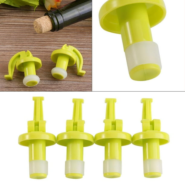 YLSHRF 2pcs/set Silicone Wine Beer Cover Airtight Sealed Bottle Cap