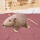 thumbnail image 4 of Precioso ratón de juguete, peluche, almohada de animal, peluche interactivo de dibujos animados. Gris, 4 of 4