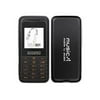 Alcatel One Touch E801a - Feature phone - microSD slot - LCD display - 128 x 128 pixels - black