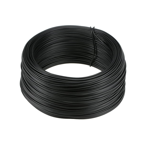 377 Ft Metallic Twist Ties Long Stronger Cable Ties Black