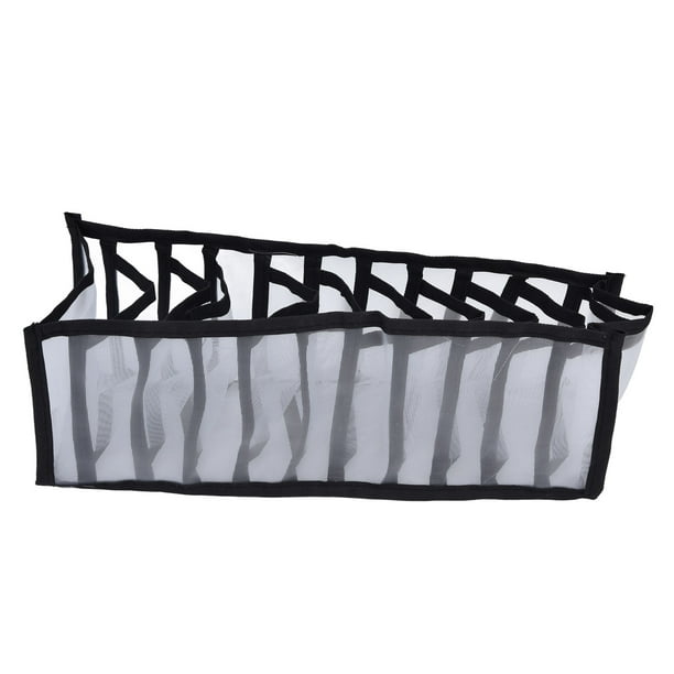 Caja De Almacenamiento De Ropa Interior, Multiusos, Transpirable, Fácil De Limpiar, Organizador De Cajones, Múltiples Celdas Para Bragas, Sujetadores, Calcetines