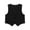 Black, variant on TiaoBug Boys Gentleman Dress Suit Vest Formal Suit Slim Fit Waistcoat for Wedding birthday Party Black 6