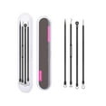 thumbnail image 1 of 4 Types/Set Stainless Acne Needle Blackhead Comedone Remover Skin Care, 1 of 7