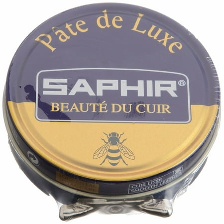 

Saphir Shoe Polish WAX - Pate De Luxe - 50 Ml - Made in France NAVY BLUE