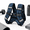 Steel Blue-8 Lb, variant on Lilac 10 Lb Fort-fit Weighted Vest For Walking, Running, And Strength
