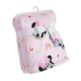 Disney Minnie Mouse Reversible Baby Blanket - Walmart.com