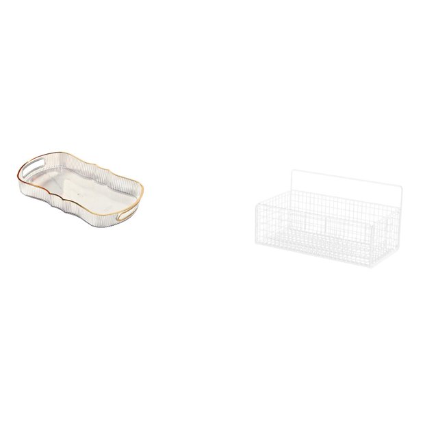 Bandeja Para Servir Alimentos, Bandeja Para Tocador De Baño, Bandeja Para Frutas, Bandeja Para Comida De Cafetería, Bandeja Para Almacenar Cosméticos Para Desayuno, Cestas Colgantes De