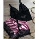 thumbnail image 1 of 1 Conjunto de ropa de dormir para mujer, camisón de encaje informal a la moda Sexy, conjunto de lencería, conjunto de pantalones cortos, picardías, pijama, ropa interior para mujer xuanjing unisex, 1 of 2