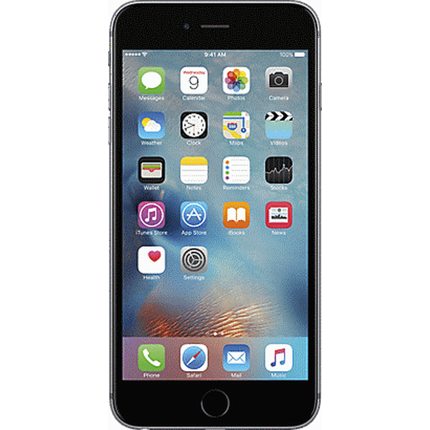Verizon Wireless Apple Iphone 6s 32gb Prepaid Space Gray Walmart Com Walmart Com