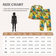 thumbnail image 4 of Honeii German Shepherd Dog print Women's Pajama Sets Long Sleeve Button Down Sleepwear Nightwear Soft Pjs Lounge Sets-X-Large, 4 of 7