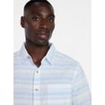 thumbnail image 4 of George Men's & Big Men's Modern Fit Poplin Button Up Shirt with Short Sleeves, Sizes XS-5XL, 4 of 5