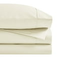 thumbnail image 2 of Superior 4-Piece 1400-1500 Thread Count Ivory Sheet Set, Full, 2 of 10