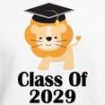 thumbnail image 3 of CafePress - Class Of 2029 Graduate (Lion) Hooded Sweatshirt - Pullover Hoodie, Hooded Sweatshirt, 3 of 4