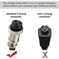 thumbnail image 3 of 54.6V 2A Adapter Charger For iS.cooter i10, i10 Pro, i10MAX, i10Plus, i14, T4, T8 Using 48 Battery, 3 of 8