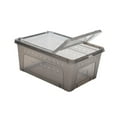 thumbnail image 2 of Caja de cría de reptiles, hábitat para eclosión, portátil y ligera, para animales Negro, 2 of 9