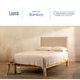 thumbnail image 2 of Juego de Sábanas de Bambú Luuna, Matrimonial, Sábanas de Cama Frescas y Suaves beige, 2 of 8