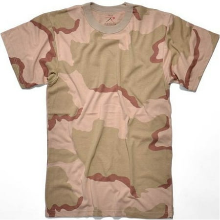 Tri Color Desert Camouflage Fatigue - T-Shirt, Tri Color Desert Camo, Small