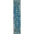 thumbnail image 4 of Unique Loom 3141402 2 ft. x 9 ft. 10 in. Casino Sofia Runner Rug, Blue, 4 of 5