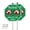 Green., variant on Faittoo No Peeing No Pooping Dog Sign with 36" Stake for yard 4-Pack 12"x12"Reflective Aluminum Keep off The Grass Sign