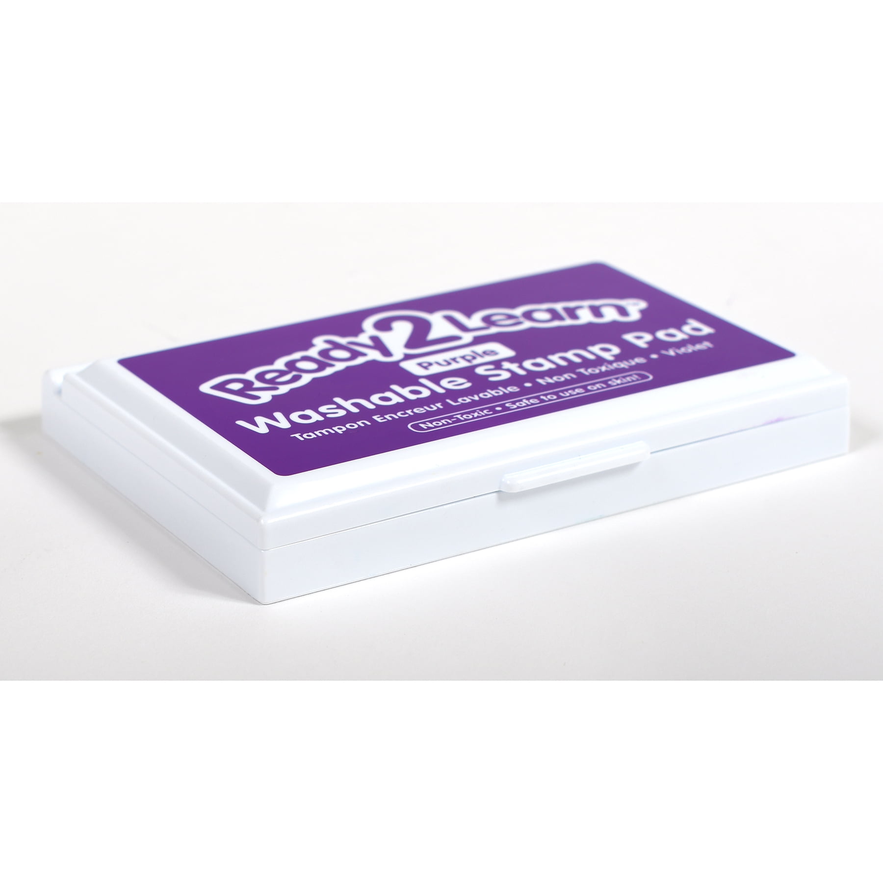 READY 2 LEARN Washable Stamp Pad - Purple - Pack of 6