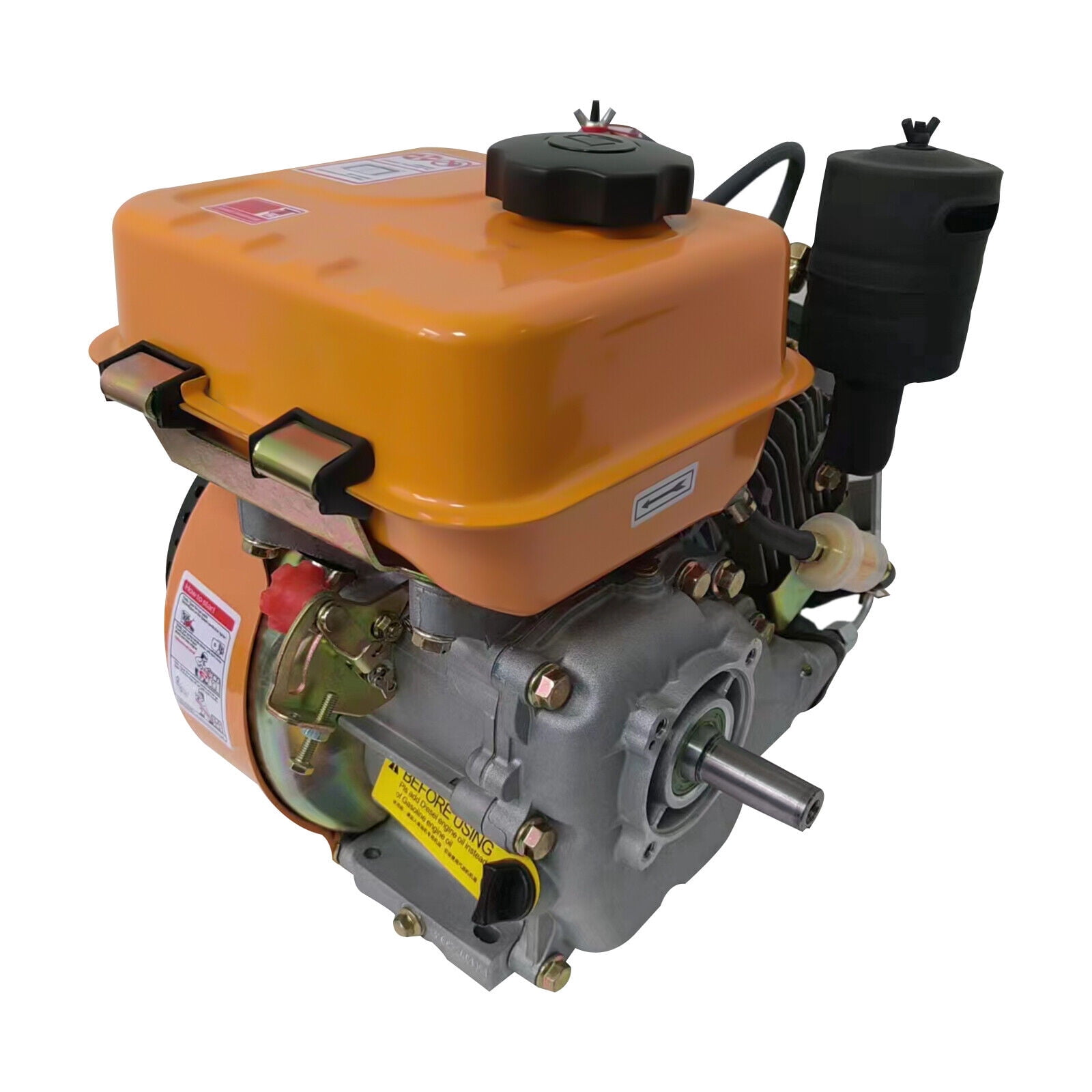 Diesel Engine 196cc Air Cooled Horizontal Single Cylinder Engine  2.2KW