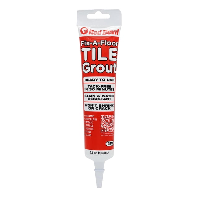 Masilla para juntas de baldosas Fix-A-Floor gris 163 ml en tubo exprimible
