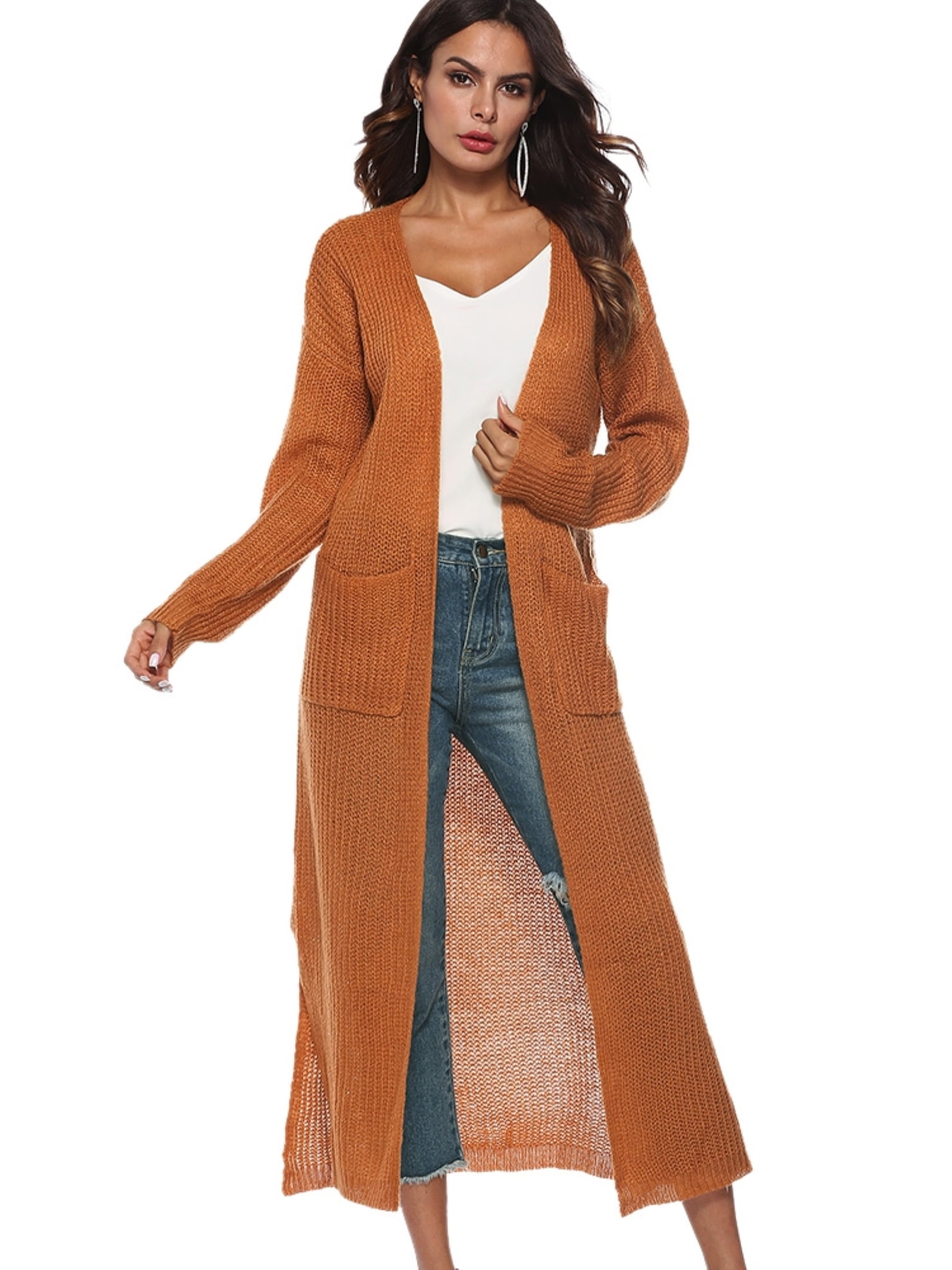 Drape Maxi Cardigan Lightweight Duster 