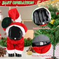 thumbnail image 5 of Juguete eléctrico de Papá Noel Gfilay con vientre y pies temblorosos, muñeco Musical de Navidad para cantar y bailar, regalo de Navidad, 5 of 5