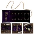 thumbnail image 2 of Divinations Tablecloth Oracles Card Deck Table Board Game Bag Rolls Up Game Card Pouches Gifts Packaging Foldable Bag, 2 of 4