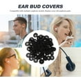 thumbnail image 4 of 100Pcs Earphone Sponge Pads Replacement Protector Covers for Earbuds, 4 of 9