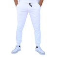 thumbnail image 1 of Jogger de gabardina John Silver  Corte skinny color blanco, 1 of 4