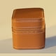thumbnail image 5 of Caja de almacenamiento para relojes con almohada extraíble, caja de joyería, caja de almacenamiento de viaje pequeña Naranja, 5 of 9
