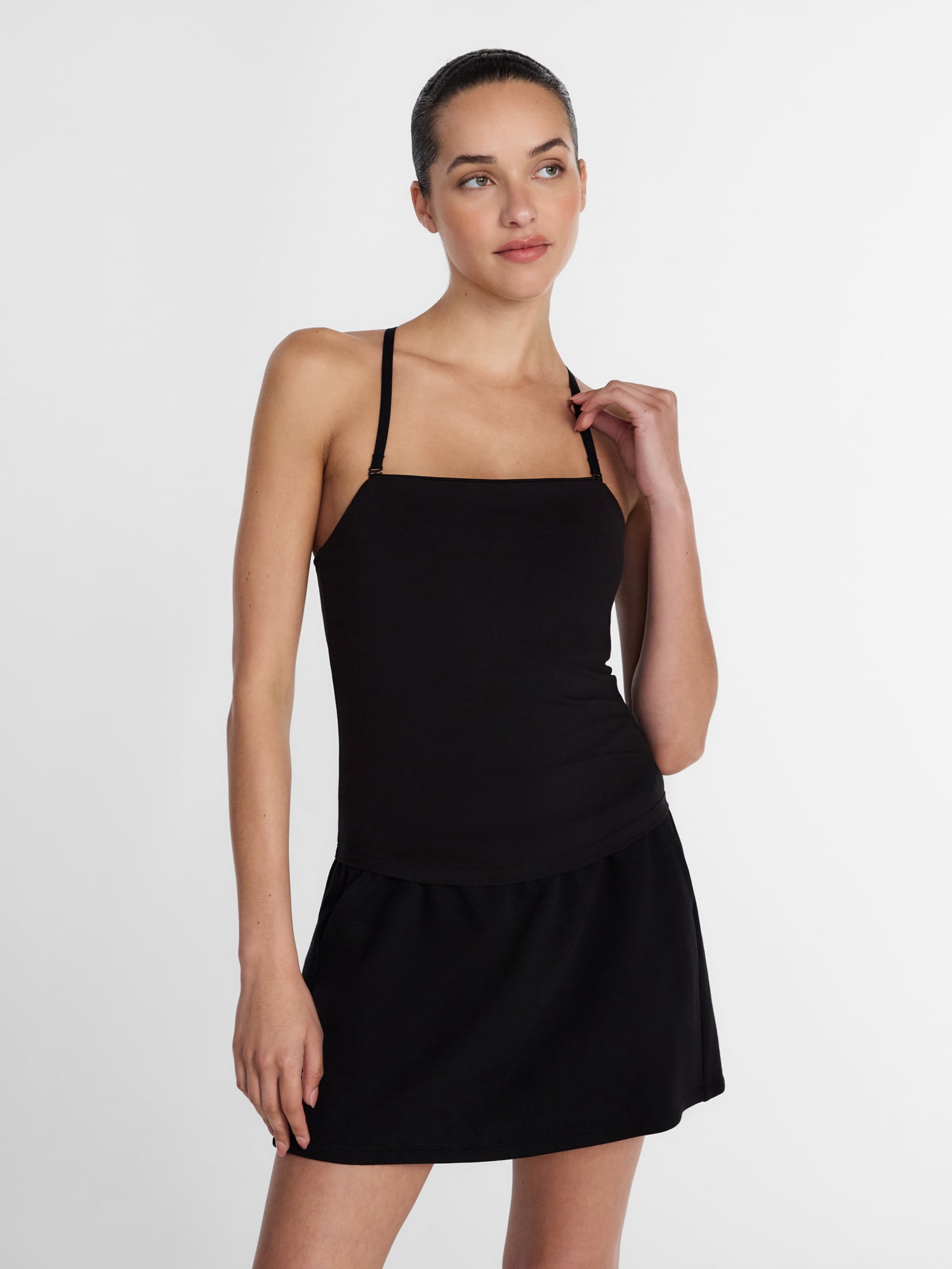 Athletic Works Women's Cotton-Blend Tube Top, Sizes XS-XXXL
