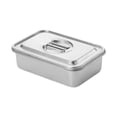thumbnail image 3 of Tnarru Cake Pan with Cover Rectangular Stainless Steel Nonstick with Lid DIY Baking Pan 23cmx15.5cm, 3 of 8