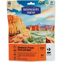 Backpacker's Pantry Shepherd's Potato Stew with Beef, Gluten Free, Emergency Food, 2 Servings