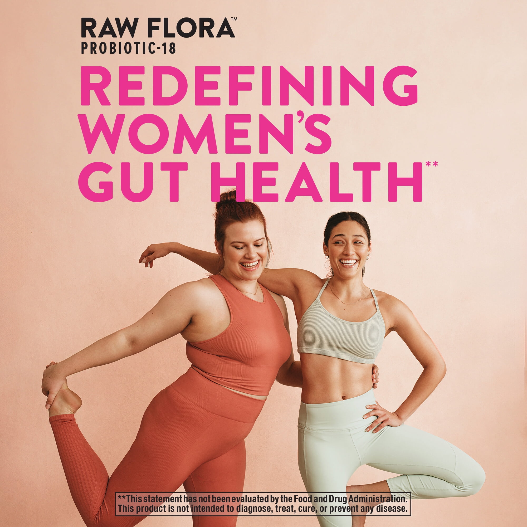 Probiotics for Women | 50 Billion CFU | 33 Capsules | with Cranberry and D-Mannose | by Raw Flora