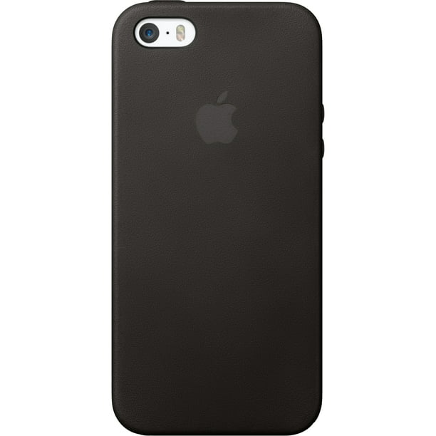 Uitsluiten geest adelaar Apple iPhone 5s Black Leather Case MF045LL/A - Walmart.com