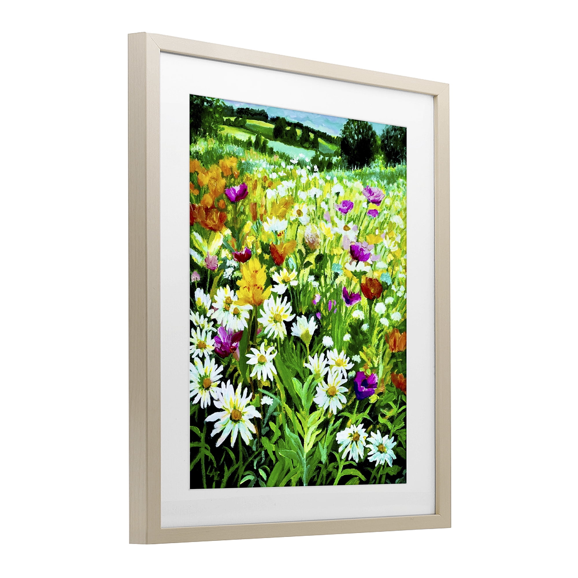 Stupell Industries Hillside Fusion Meadow Birch Framed Print Under Glass, design by Lee Ann Zirbes