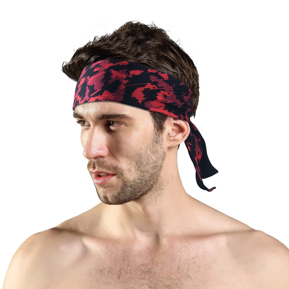 snorda Stretch Head Tie Headband/Sports Sweatband Tennis Basketball