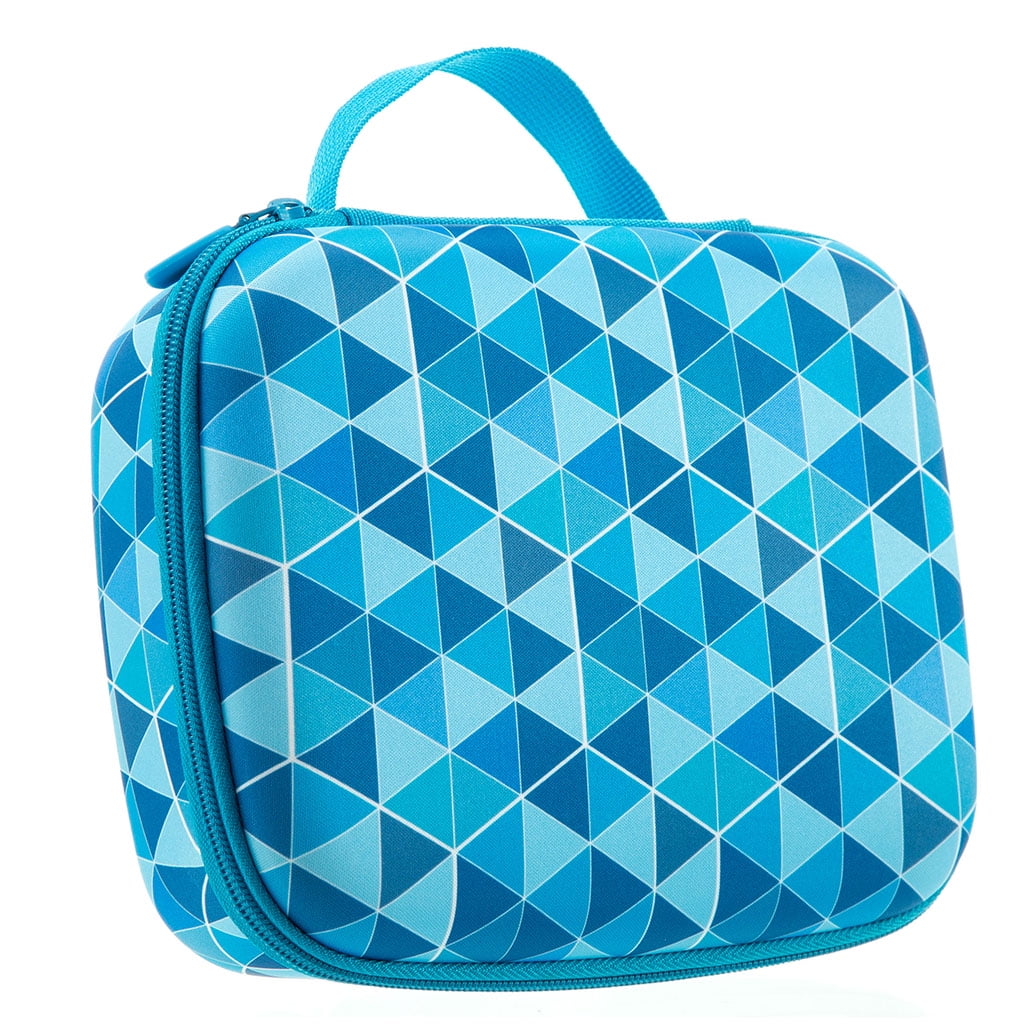 ZIPIT Colorz Large Pencil Box, Durable Storage Container for School and Office Supplies, Blue