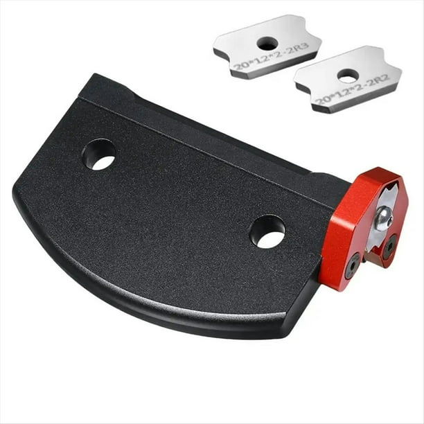 Recortadora de Cantos de Madera, Herramienta Manual, Cortadora de Cantos Portátil, Biseladora de Muebles, Rebaba para Herramienta de Cantos.