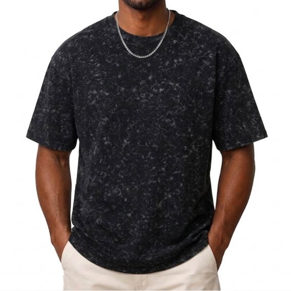 VgaVtl Big and Tall T Shirts for Men Summer Cotton Short Sleeve Graphic Tees Holiday Tie-Dye Vintage Shirts for Men