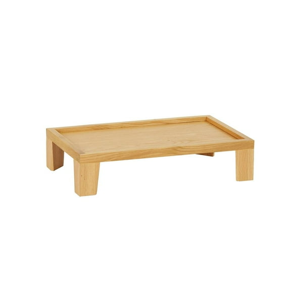 Cal Mil Sydney Oak Taper Leg Riser, 12 inch Width x 20 inch Depth x 6 inch Height