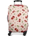 thumbnail image 5 of Travel Luggage Cover Suitcase Protector Fits 18-32 Inch Luggage Wheel Covers Patterned Travel Related Items Flower Luggage Protector Elastic Luggage Anti-scratch Suitcase Cover L, 5 of 5