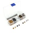 thumbnail image 5 of Hexang pour Ensemble de Bouchons en Cuir Kit de Fixation Rivets 100 avec Outils Doubles & Amélioration de la Maison, 5 of 5