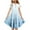 Light Blue, variant on Sentmoon Girls Summer Dresses Size 10-12 Active Crew Neck Girls Casual Dresses Short Sleeve Relaxed Gradient Color Stretchy Girls Party Dress for Beach Vacation Gray 12 Years