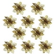 thumbnail image 2 of EIMELI Christmas Tree Ornaments Christmas Simulation Flower Ornament 10Pcs, 2 of 3