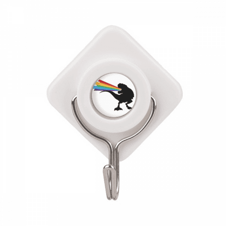 

Rainbow Fountain Dinosaur Back Adhesive Wall Hooks Hanging Self Sticky