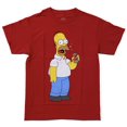 thumbnail image 2 of The Simpsons Mens T-Shirt - Homer Duff Beer Burp & Logo, 2 of 3